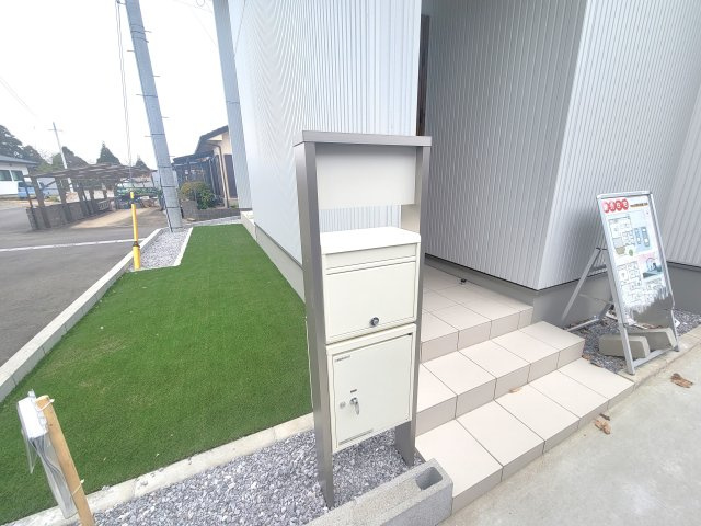 FelidiaGarden恒久南3丁目 （1号棟）の外観：施工例|同社仕様。ポスト。