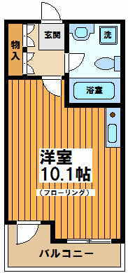 【間取り】 | ジョイテル初台
