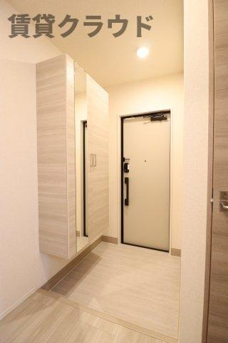 アメニティ本千葉の玄関|シンプルで使いやすい玄関です