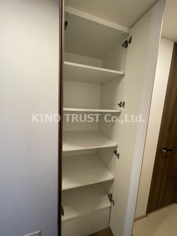 ザ・パークハビオ天満橋の収納|大きなものも収納できそうです