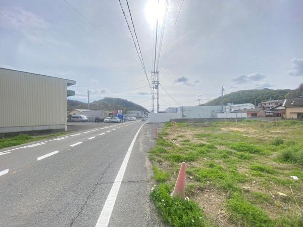 和歌山市岩橋土地の前面道路含む現地写真