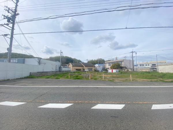 和歌山市岩橋土地の前面道路含む現地写真