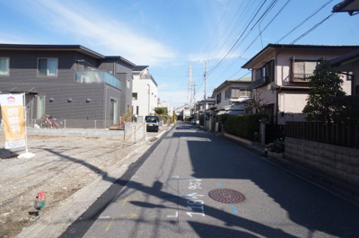 【前面道路含む現地写真】 | 浦安市海楽2丁目土地