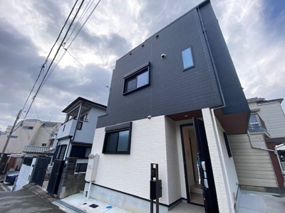 【外観】 | 神戸市垂水区南多聞台4丁目　新築戸建　仲介手数料無料！ | 外観もきれいです