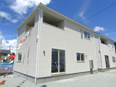 【外観】 | クレイドルガーデン甲府市下小河原町第1　1号棟 | 物件の外観です