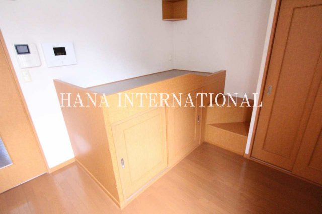 レオパレスのぼり川の寝室