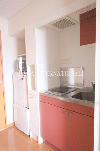 レオパレスのぼり川のキッチン