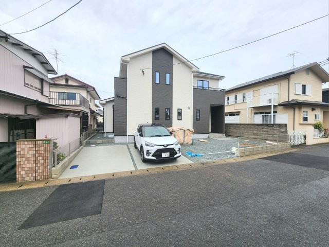 ーFITーフィットー小倉北区下富野５丁目３期　【小倉北区　新築戸建て】の外観|シンプル飽きのこない デザインが特徴の外観です♪　　【小倉北区　新築戸建て】