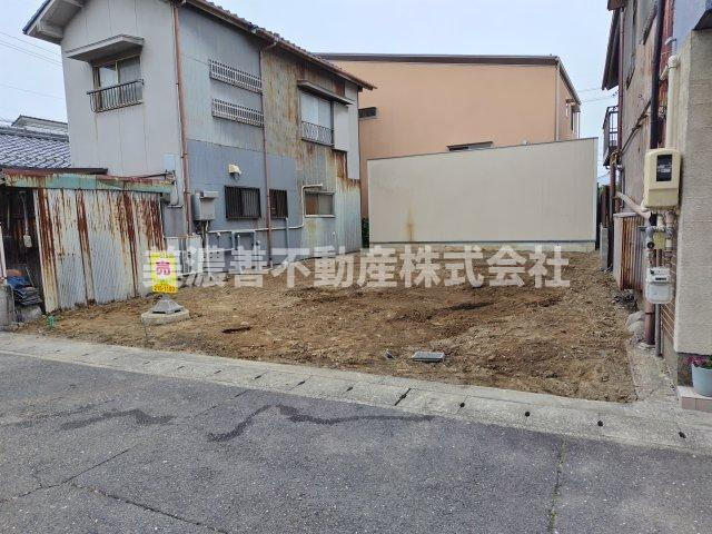 ６２５３５　岐阜市長良白妙町土地の外観