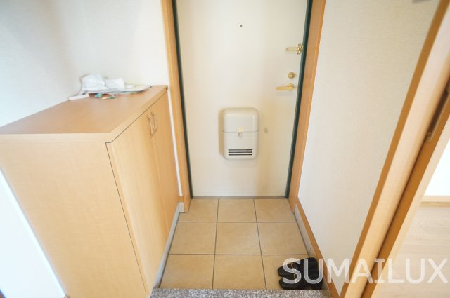 熊本市中央区八王寺町の賃貸マンションの玄関