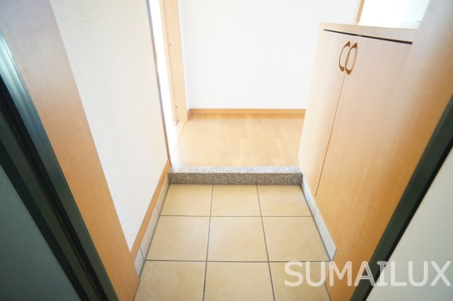 熊本市中央区八王寺町の賃貸マンションの玄関