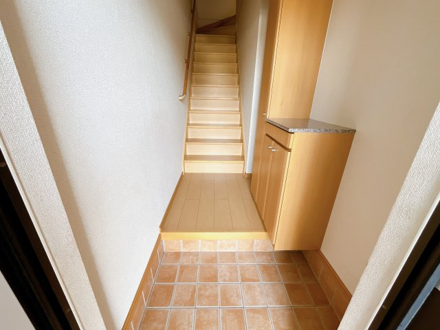 アビタシオンの玄関
