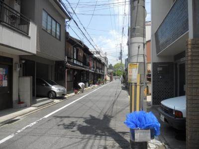 リージェント三条の地図|前面道路
