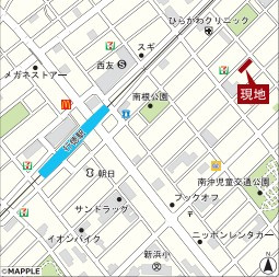 ストーリア市川行徳の地図