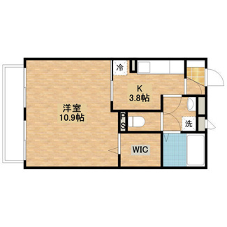 【間取り】 | パークハイム長宮　Ⅱ