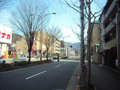 ヒルデン北山の周辺|前面道路