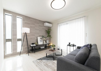 【その他】 | 伊奈町大字大針　売地 | ＜内装プランイメージ＞リビング