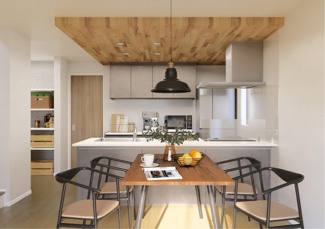 【その他】 | 伊奈町大字大針　売地 | ＜内装プランイメージ＞リビング