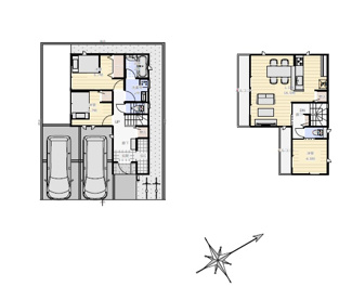 【参考プラン】 | 伊奈町大字大針　売地 | 自由設計でお好みのマイホームが実現できます。