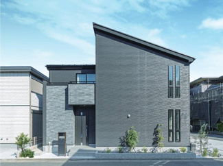 【完成予想図】 | 伊奈町大字大針　売地 | ＜２階建てプラン＞外観イメージパース