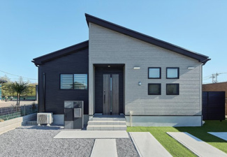 【完成予想図】 | 伊奈町大字大針　売地 | ＜平屋プラン＞外観イメージパース