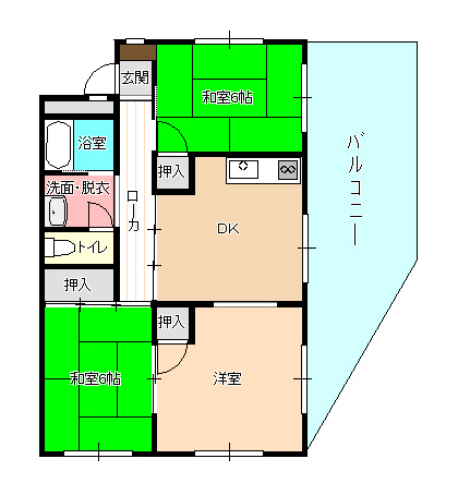 山下地所ビルの間取り
