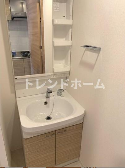 プライムアーバン御堂筋本町の独立洗面台|選べる家電プランあり！！