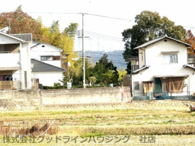 加佐土地の外観|西側隣地は建築不可の為、解放感・陽当りが継続します