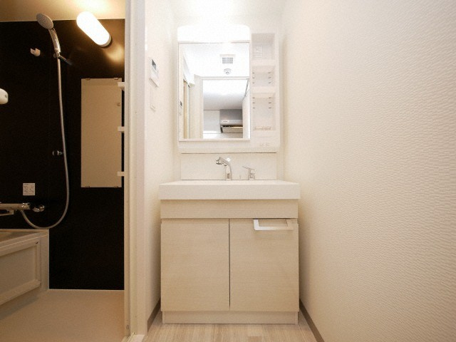 S-RESIDENCE日本橋Qualierの洗面所