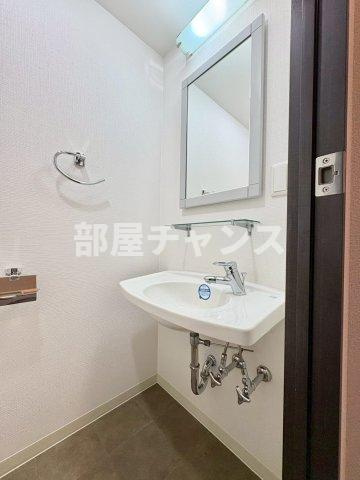 パークフラッツ金山の洗面所