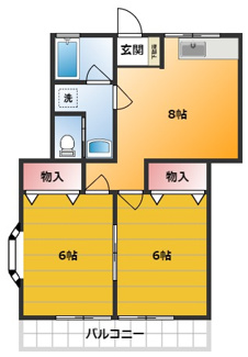 【間取り】 | グリーンエイト
