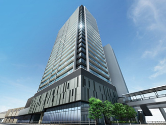 【外観】 | ブランズタワー羽衣 | 落ち着いた雰囲気の外観です