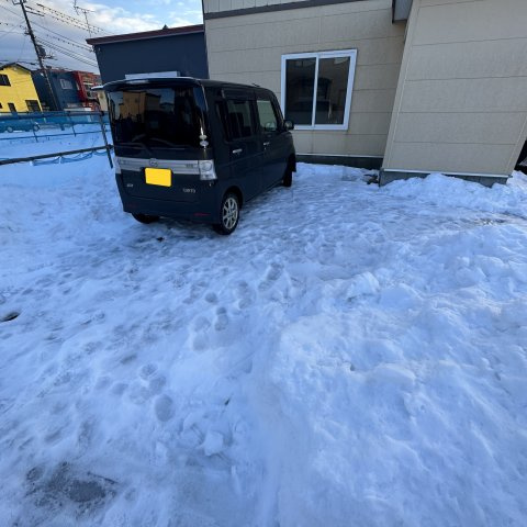 新生ハイツの駐車場