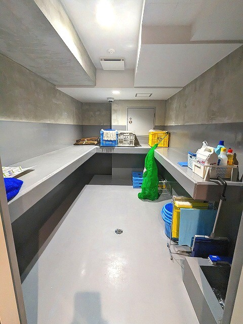 リージア浅草橋のその他共用部分|24時間利用可能なゴミ置場です