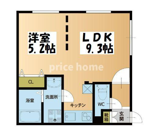 【間取り】 | ブランシェ住吉EAST