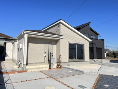【外観】 | 袖ケ浦市坂戸市場　新築住宅　全８棟　６号棟 | 外観です