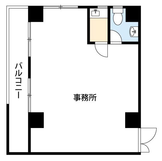 第２北條ビルの間取り