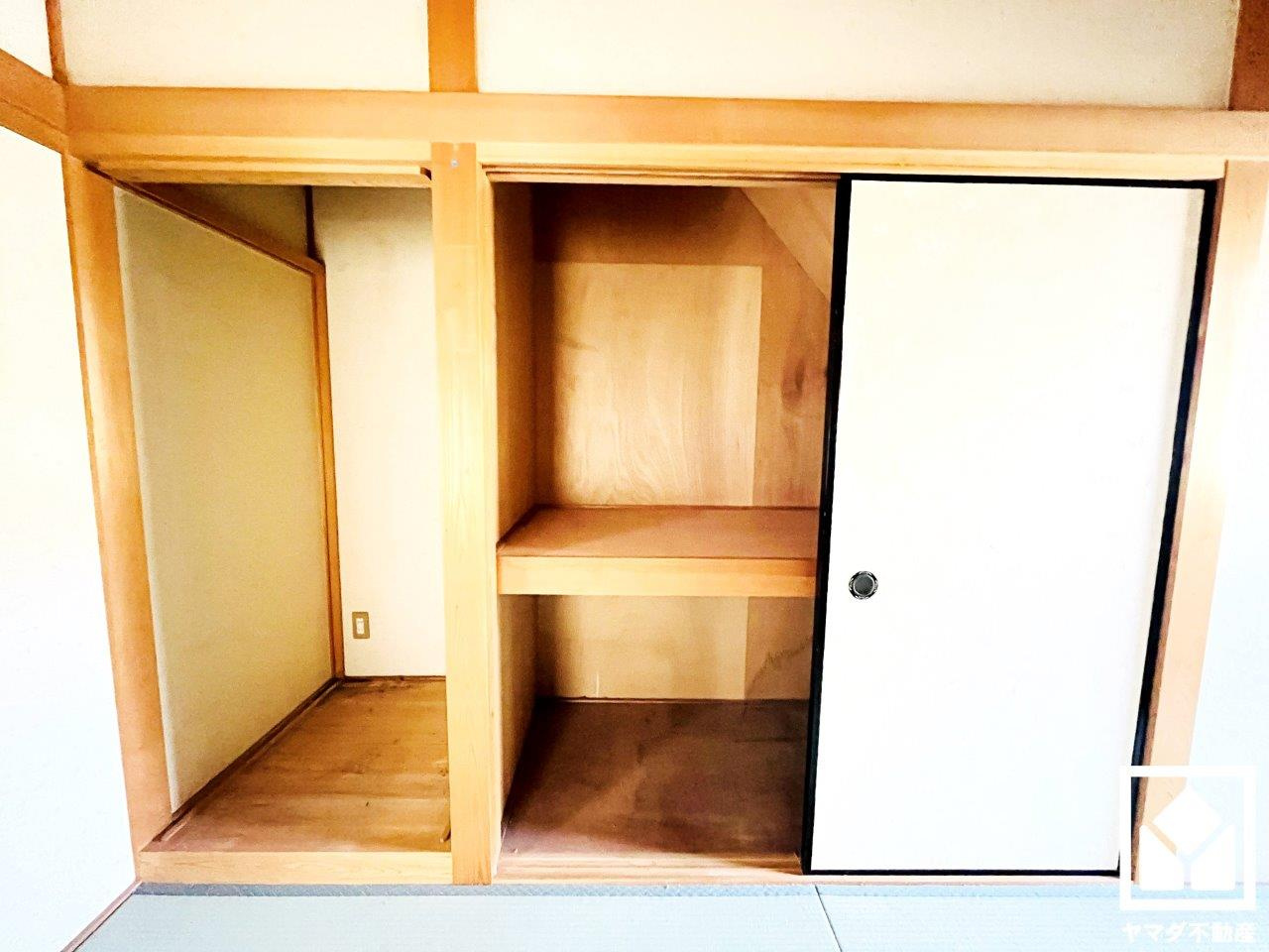 宇治市木幡御蔵山　中古戸建の収納