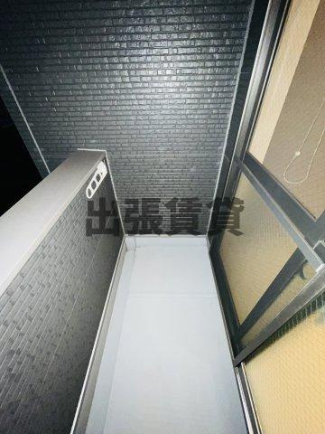 仲介手数料０円！クオリア荒子のバルコニー