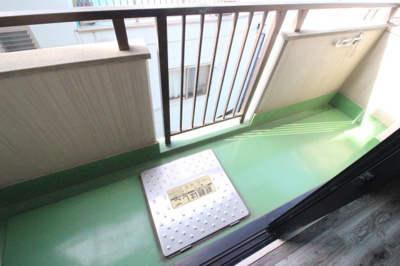【バルコニー】 | アベノ池田マンション | 南向きバルコニー