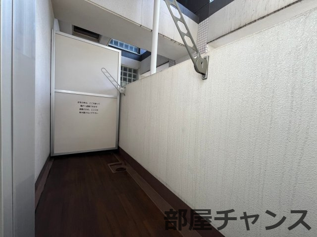 ドゥーエ大須のバルコニー