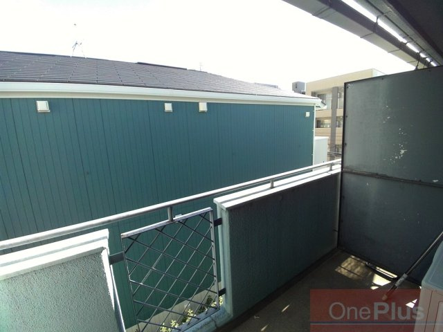 笠原マンションのバルコニー