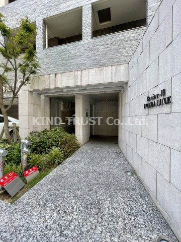 レジュールアッシュ梅田LUXEの外観パース|外観パースです