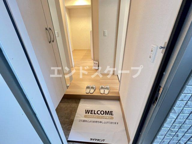 エステイトＺＥＮ　Ｃの玄関|高崎、前橋、伊勢崎エリアのお部屋探しはエンドスケープまで！お客様の理想お聞かせ下さい♪
設備やクロスの色味などが異なる場合があります。