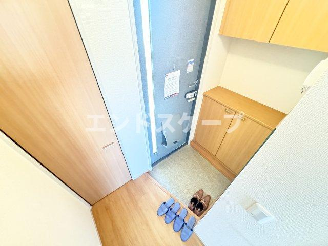 クレールハイツAの玄関|高崎、前橋、伊勢崎エリアのお部屋探しはエンドスケープまで！お客様の理想お聞かせ下さい♪