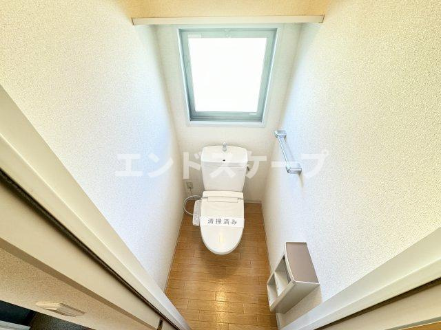 クレールハイツAのトイレ|高崎、前橋、伊勢崎エリアのお部屋探しはエンドスケープまで！お客様の理想お聞かせ下さい♪