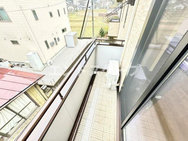 ノーブルシャイン　Ｂのバルコニー|高崎、前橋、伊勢崎エリアのお部屋探しはエンドスケープまで！お客様の理想お聞かせ下さい♪