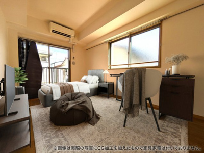 ※画像は実際の写真にCG加工を加えたもので家具家電は付いておりません。