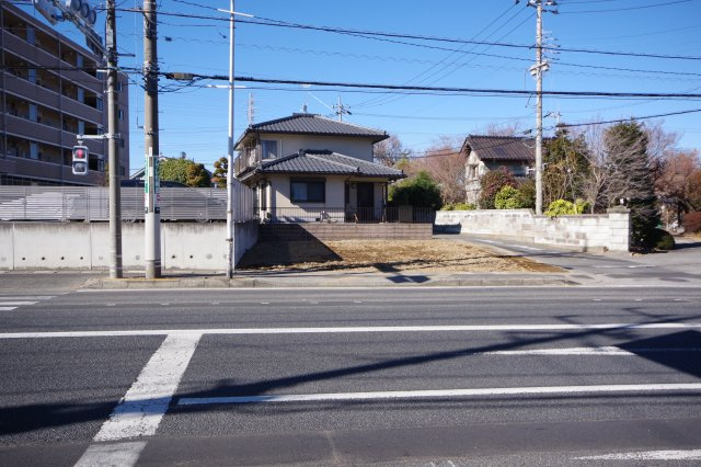 宇都宮市鶴田町　土地の外観|文化会館入口交差点至近