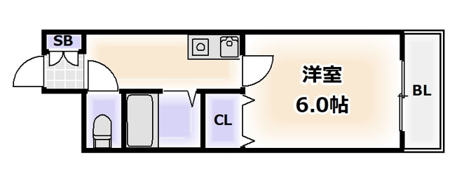 【間取り】 | シティライフエステート難波南